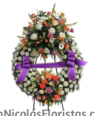 Corona Funeraria 2 Cabezales